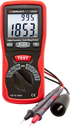 Triplett MG430 Insulation Resistance Tester - size: MG430, style: Standard