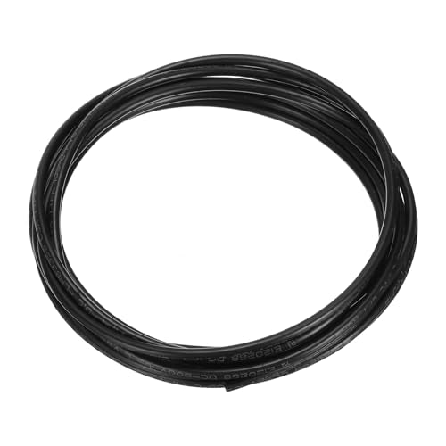 uxcell Black PVC Tube Wire Harness Tubing, 2mm ID 23ft Sleeve for Wire Sheathing Wire Protection - color: Black, size: 2mm