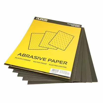 Huron Premium Precision Professional Sandpaper 11x9 Wet/Dry Extra Fine 280 Grit (20 pc) - style: 280 Grit