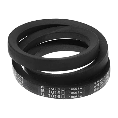 HARFINGTON B-1016 V-Belts Drive Belt 1016mm(40") Inner Girth 17mm Top Width B Section Rubber for Power Transmission - size: 1016mm