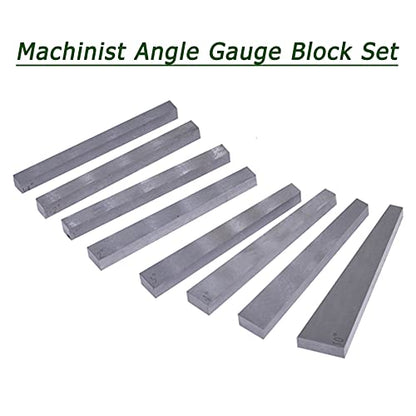 12Pcs 1/4° to 30° Accurately Ground Angle Block Set
