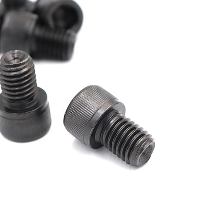 6pcs M12 x 16mm Black Socket Cap Bolts Screws 12.9 Grade Alloy Steel,M12 Allen Head Screws 35mm Long - size: 6pcs M12 x 16mm