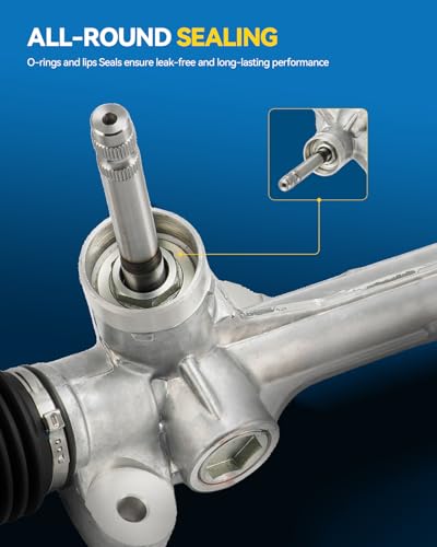 PHILTOP Power Steering Rack and Pinion for Forte, Forte5 - size: 1G-2412 Forte