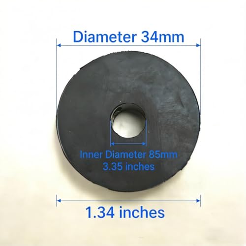 Rubber Motor Mounts Natural Rubber Round for Vibration 8 Pack
