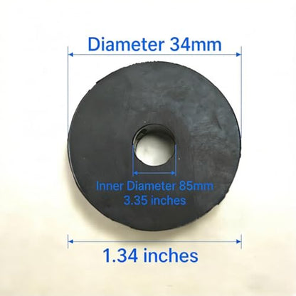 Rubber Motor Mounts Natural Rubber Round for Vibration 8 Pack