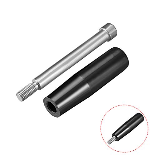 uxcell 2 Pcs Revolving Handwheel Machine Handle M10 Male Threaded Stem for Milling Machine - size: M10 x 100mm