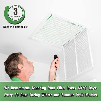 20x20x2 Air Filter TRIGHTFILTERS, Durable MERV 8 Pleated Home HVAC AC Furnace Heater Filters Replacement, Lightweight Compact Air Conditioner Filters 4 Pack - size: 20x20x2-4pack
