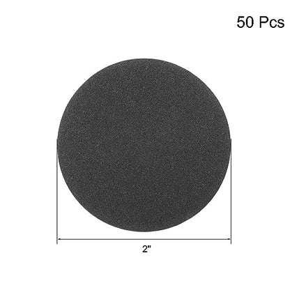 2-Inch Wet or Dry Sandpaper Sanding Paper disc Sanding Discs 320 Grit 50 Pcs - size: 50Pcs 2-inch 320 Grit