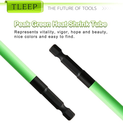 150mm 3/8" Magnetic Nut Driver Set for Impact Drill, 1/4" Hex Shank - size: H.3/8"