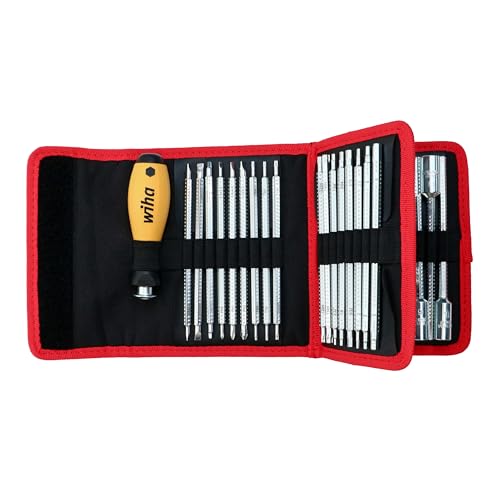 Wiha 28187 ESD Safe Drive-Loc VI Wallet Set, 32 Piece