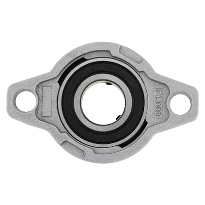 4Pcs KFL08 8mm Inner Bore Mounted Flange Mounted Pillow Block Bearings for Diameter 8mm Linear Shaft Rod T8 Lead Screw - size: KFL08(8mm)