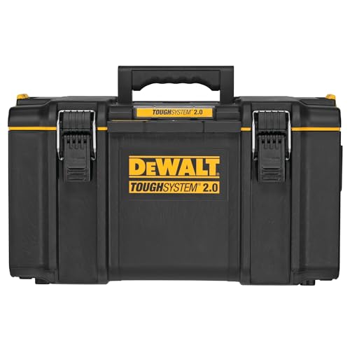 DEWALT TOUGHSYSTEM 2.0, Large Tool Box, 22 in, 110 lbs. Capacity (DWST08300)