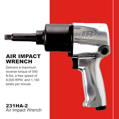 Ingersoll Rand 231HA-2 1/2"-Drive Air Impact Wrench - size: 1/2" Impact - Extended Anvil