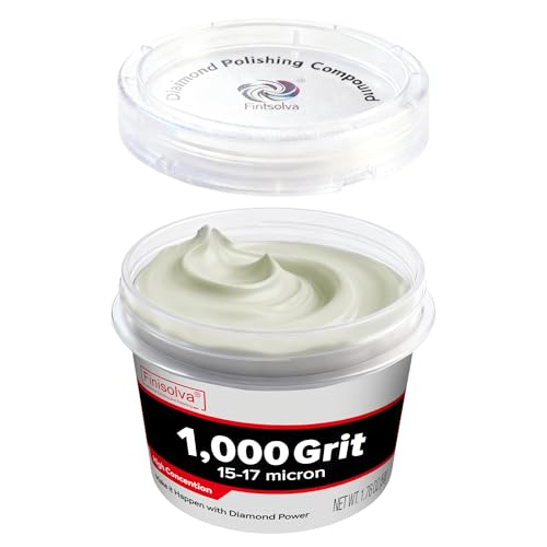 Diamond Paste Lapping Compound, 1,000 Grit, 50 G/1.76 Oz, Scratch Removal - size: 1,000Grit, style: 1.78 oz (50g)
