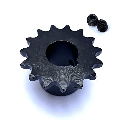 #35 Roller Chain Sprocket B Type 3/4" Bore Rust Prevention Hardened 15 Tooth - size: 3/4" Bore 15 Tooth, style: Apply #35 Roller Chain