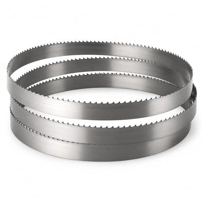 KAKA INDUSTRIAL Blade for 126-1/2" x 1" x .035" (3215x27x0.9mm) Bi-Metal Material M42 Grade Metal Cutting Band Saw Blades BS-1018R (1, 4/6TPI) - size: 4/6TPI