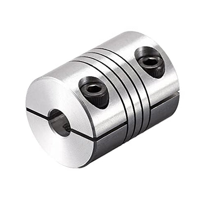 uxcell Motor Shaft 7mm to 8mm Helical Beam Coupler Coupling 25mm Dia 30mm Length - size: 7mm to 8mm