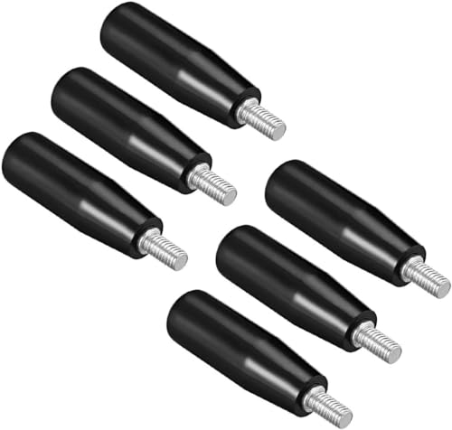 Revolving Handwheel Machine Handle for Milling Machine Lathe Grinding Machine Clamping Handles Screw Knobs Revolving Handle Grip M6 x 50mm 6pcs - size: M6 x 50mm
