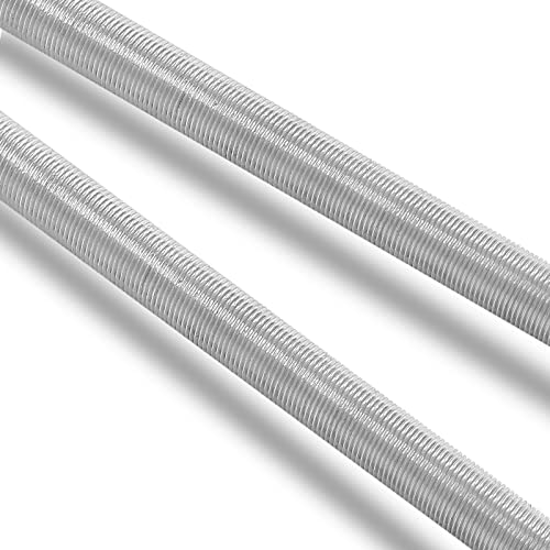 Murtenze M8 x 250mm Fully Threaded Rod, 2Pcs - size: M8 x 250mm