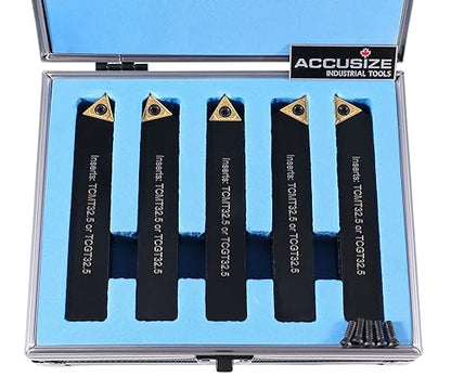 Accusize Indexable Turning Tool, 3/4 in, 2380-5123 - size: 3/4"