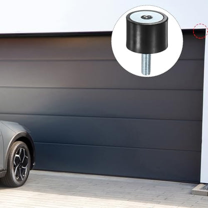 M METERXITY 8-Pack Rubber Mounts D20mmxH15mm Male/Female Vibration Isolators Cylindrical Shock Absorber W M5 x 15mm Studs for Air Compressor/Car/Pump/Boat/Garage Motor/Bobbins Rubber Isolators - size: M5 x 15mm, 20mm x 15mm