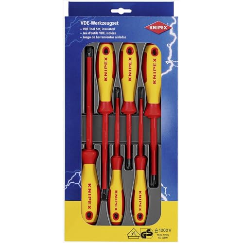 Knipex 00 20 12 V01 Screwdriver Set (6 Piece)