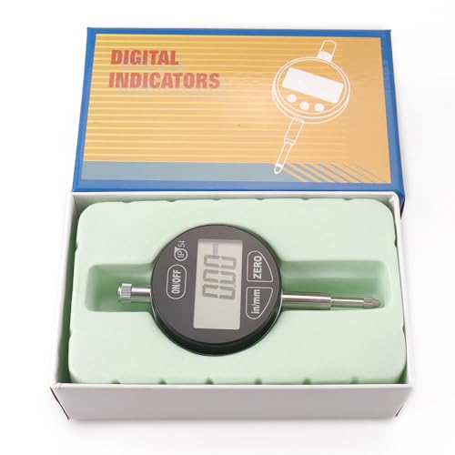 Digital Dial Indicator 0.01mm/0.0005inch, 0-12.7mm - style: 0.01mm