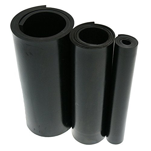 Rubber-Cal Neoprene - Commercial Grade - 70A - Rubber Sheet - 3/4" Thick x 36" Width x 36" Length - size: 36" x 36"