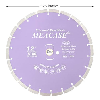 12 inch General Purpose Segmented Diamond Saw Blade for Concrete Masonry Brick Block Stone - style: 12''
