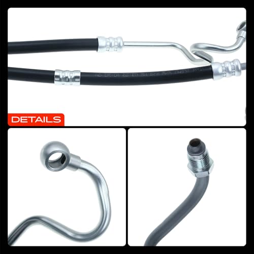 A-Premium Power Steering Pressure Hose Assembly Compatible with BMW