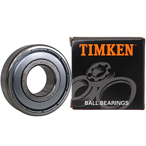 2PCS TIMKEN 6203-ZZ Double Metal Seal Bearings 17x40x12mm Ball Bearings
