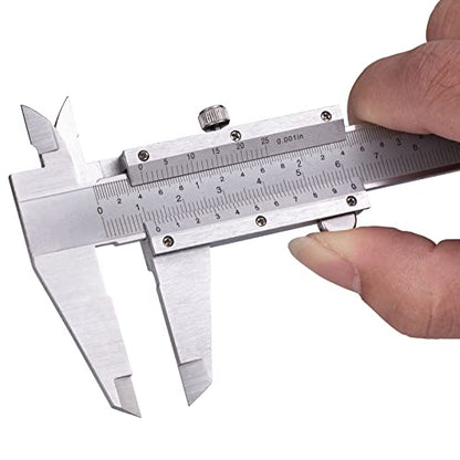 Spurtar Vernier Caliper Measuring Tool 6 inch/150mm, Non Digital Calipers