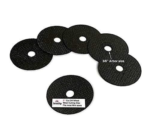 2" Cut Off Wheel Metal Cutting Discs, 3/8" Arbor for Mini Miter Saw