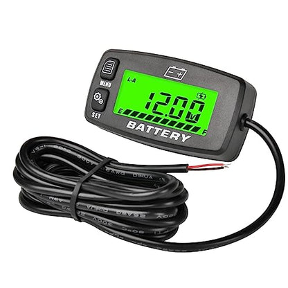 Runleader RL-BI008A Digital Battery Level Meter Voltage Gauge