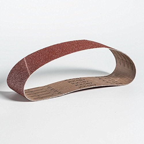 Mercer Industries 110050-4" x 24" Aluminum Oxide Sanding Belts, 50 Grit (10 Pack) - size: 4 x 24, style: 50 Grit
