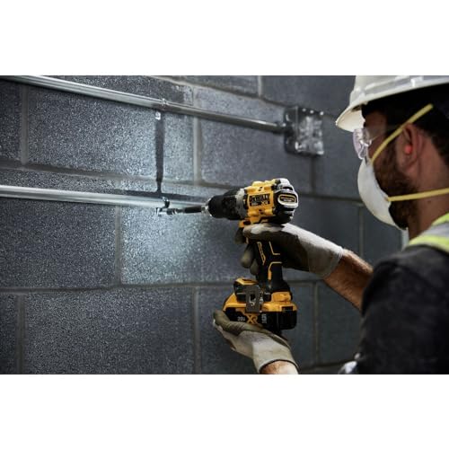 DEWALT 20V MAX Hammer Drill, 1/2", Cordless and Brushless, Compact with 2-Speed Setting, Bare Tool Only (DCD805B), Special Feature Variable Speed - style: 20V MAX