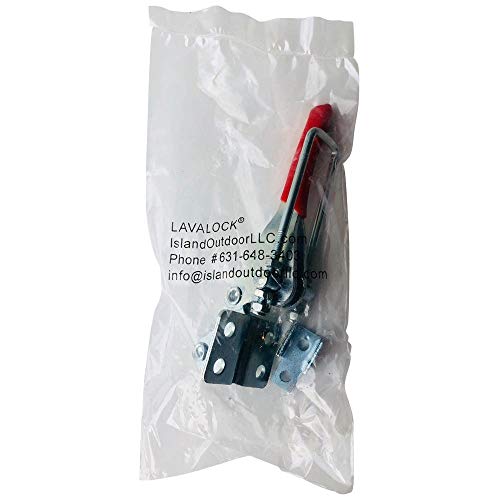 LavaLock® BBQ toggle clamp STAINLESS STEEL LL-40324 side mount PULL smoker latch LT-40324