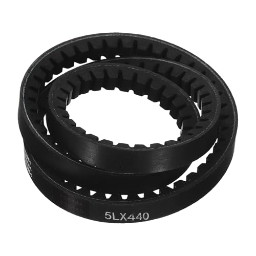 uxcell 5L440 Rubber V-Belt 44" Outer Circ 0.62" Width 0.44" Thickness - size: 5LX440