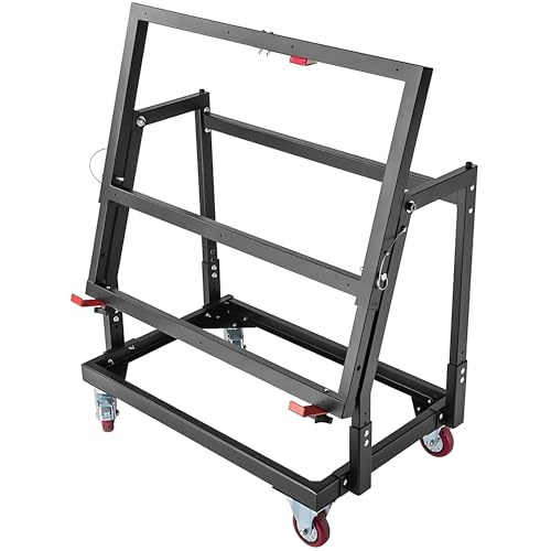 Rockler Material Mate Panel Cart & Mobile Shop Stand with 4" Casters