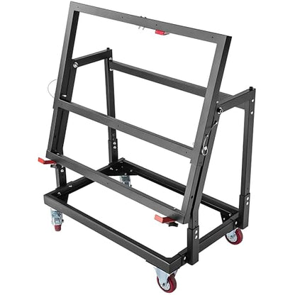 Rockler Material Mate Panel Cart & Mobile Shop Stand with 4" Casters