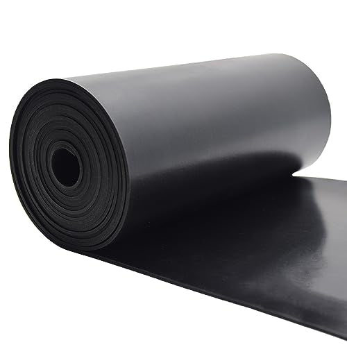 DEVNOL Neoprene Rubber Strip 1/16 (.062)" Thick X 7" Wide X 10'Long Grade 65A for Gasket, Surface Protection, Sealing - size: 1/16" x 7" x 10'