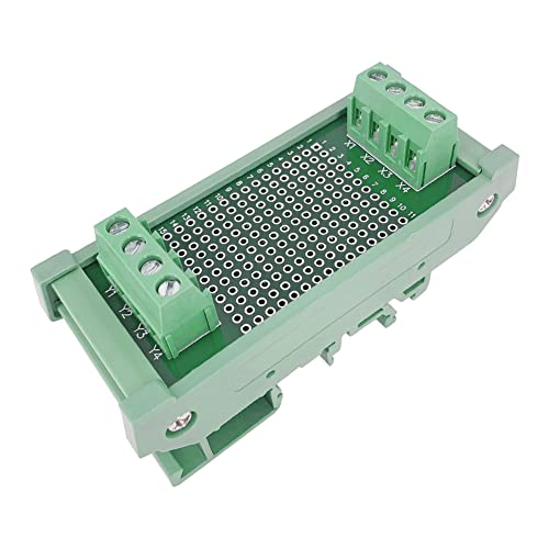 Prototype 72×30mm PCB Board with DIN Rail Mounting Carrier Housing - size: PCB72×30mm
