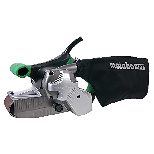 Metabo HPT Belt Sander | 3 x 21 Inch | For Woodworking | Variable Speed | 9.0 Amp Motor | Soft Grip | 5-Year Warranty | SB8V2 - style: Metabo HPT SB8V2