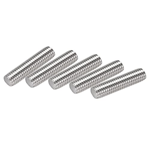 uxcell 10Pcs M10 x 40mm Fully Threaded Rod 304 Stainless Steel Right Hand Threads,M10-1.5 Thread Pitch - size: M10 x 40mm