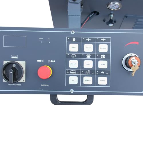 KAKA INDUSTRIAL BS-1810GC Metal Band Saw, 18 x 9.8 in, 13 in Round - style: 18"x9.8" Swivel on both sides
