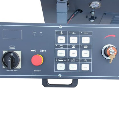 KAKA INDUSTRIAL BS-1810GC Metal Band Saw, 18 x 9.8 in, 13 in Round - style: 18"x9.8" Swivel on both sides