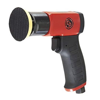 Chicago Pneumatic CP7201-3 Inch (75 mm) Air Polisher, Pistol Handle, Hook & Loop - 2,500 RPM - style: Tool Only (2500 RPM)