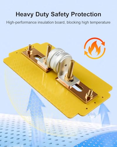 Class T Fuse Block Holder with 400A Fuse DC 250V Heavy Duty - size: Fuse Holder & Fuse