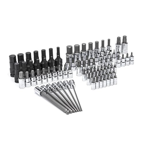 GEARWRENCH 88 Pc 1/4”, 3/8”, 1/2” Drive SAE Bit Socket Set | GWMSBSKCBSAE - style: Bit Sockets