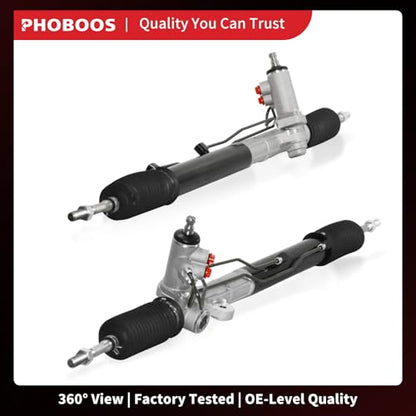 PHOBOOS Hydraulic Power Steering Rack and Pinion Fit for Hyundai & Kia - size: 26-2450